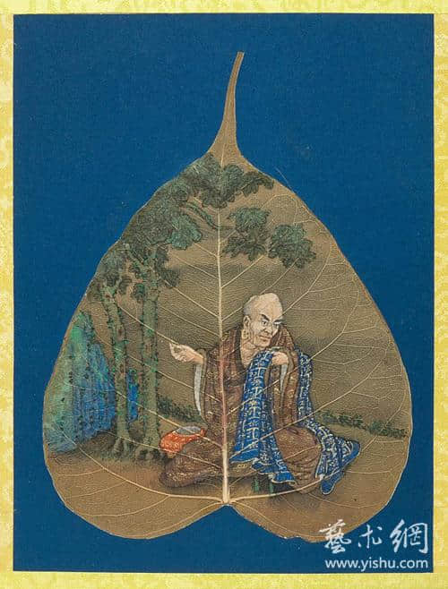 一叶一菩提：清代十八世纪菩提叶彩绘