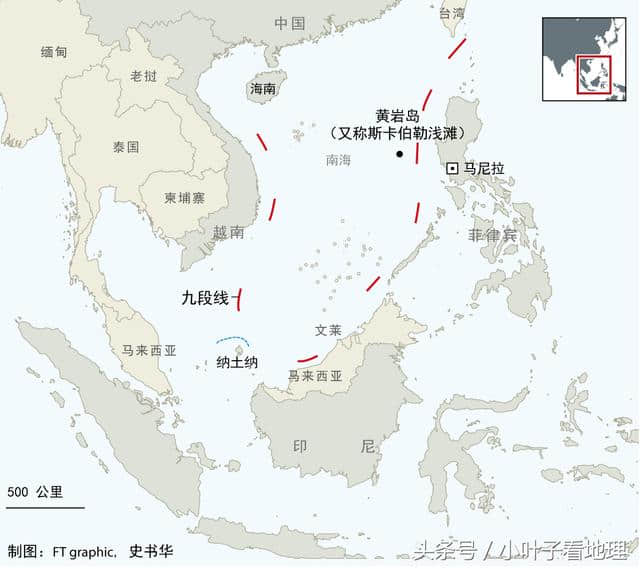 看地理-南中国海海域
