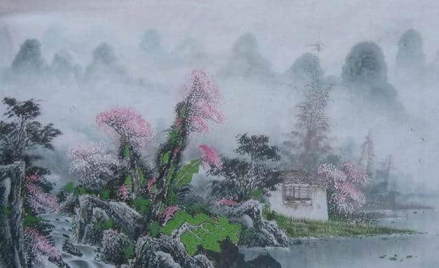 王维诗中有画意，诗风清新明净，《渭川田家》追求自然意趣