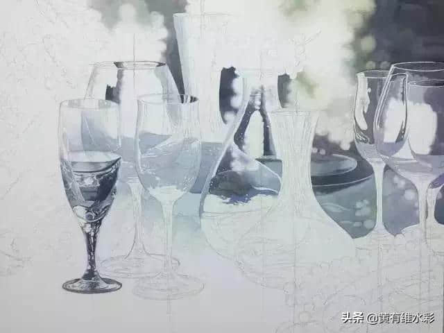 葡萄美酒夜光杯，102张超详细作画过程！