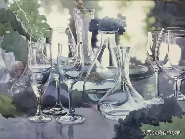 葡萄美酒夜光杯，102张超详细作画过程！