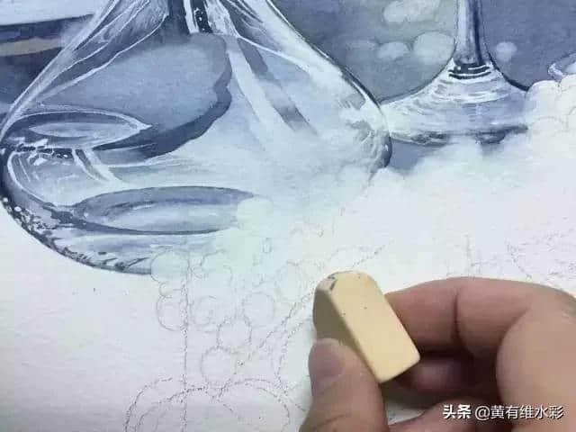 葡萄美酒夜光杯，102张超详细作画过程！