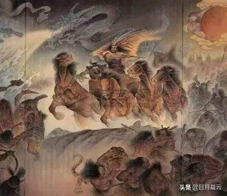 上古的传说，黄帝战蚩尤，统一华夏