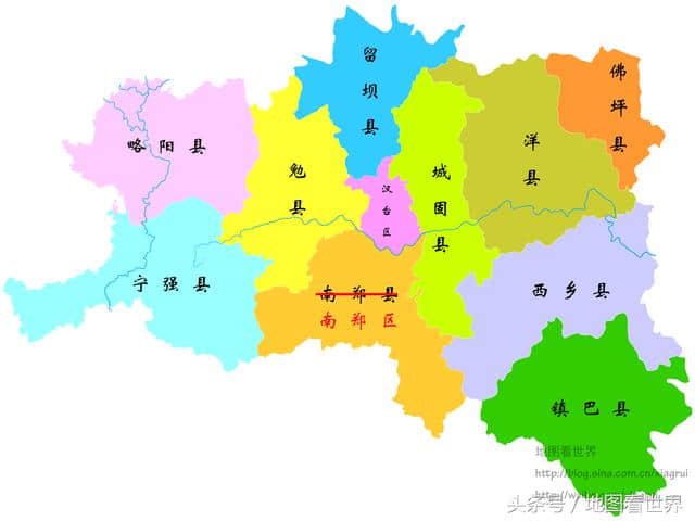 汉人老家，被认为四川的城市——汉中市辖区面积从本月起扩大5倍