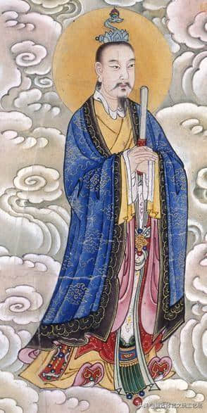 明代彩绘《张皇后箓牒图卷》神仙画像之「十二宫辰星君图」