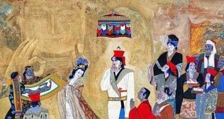 历史上入藏和亲的金城公主是谁的女儿