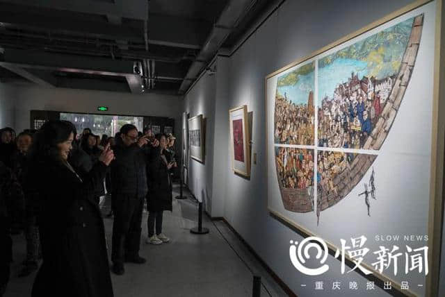 重庆渝北区碧津美术馆开馆 百件名家版画、国画邀你免费看