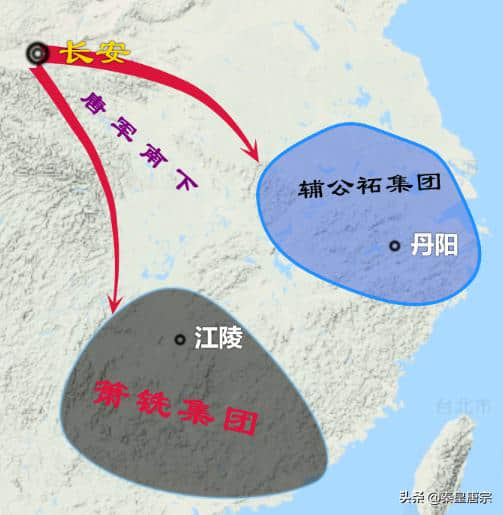 地图上的硝烟（1）：唐王朝平定辅公袥势力，统一江淮地区