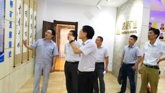 王十朋赴庐江县龙桥矿业有限公司调研