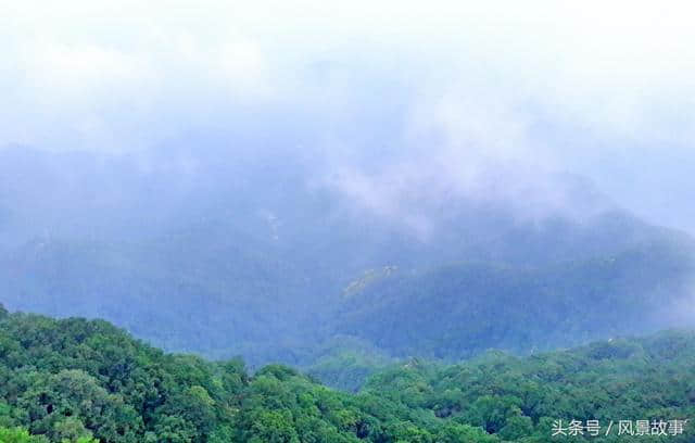 云雾缭绕如仙境 第一洞天王屋山