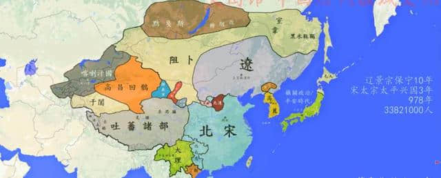 地图上看北宋167年的内忧外患，宋经济军事够强无奈敌人战力更强