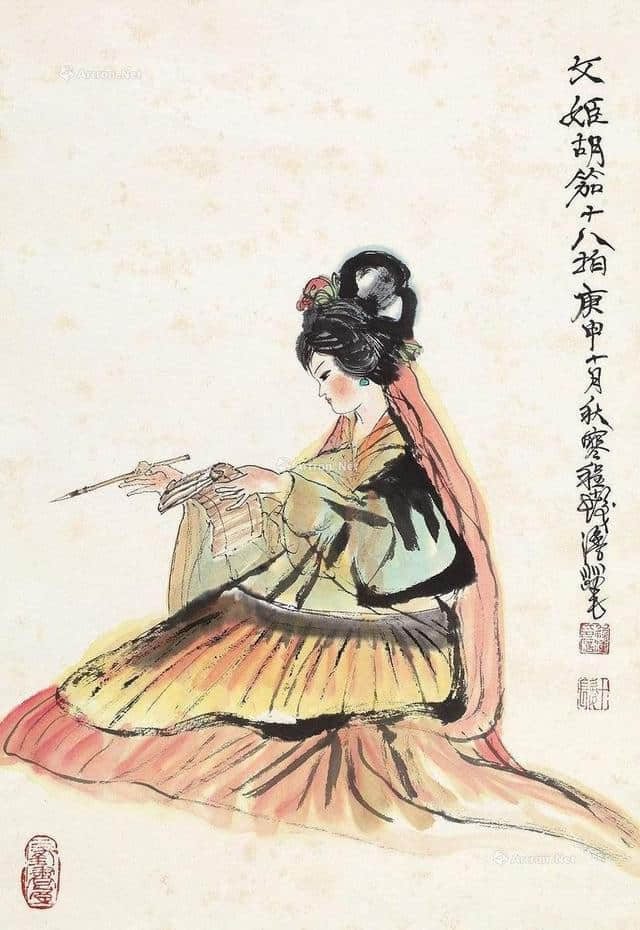 看看古代才女蔡文姬的《胡笳十八拍》有多美，倾倒世人上千年