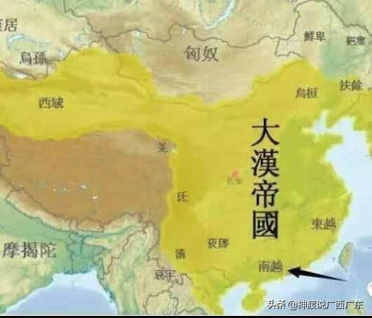 赵佗在岭南百越建立的地方政权，为什么叫做南越国，而不叫做赵国