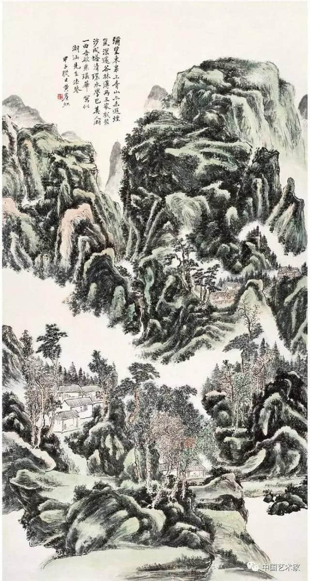 最贵的黄宾虹作品《南高峰小景》：被低估的大师