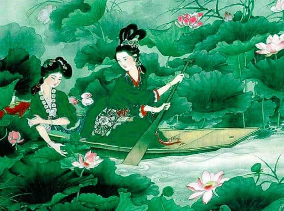 王昌龄最经典的一首诗，所描写的采莲女子，美得让人心醉！