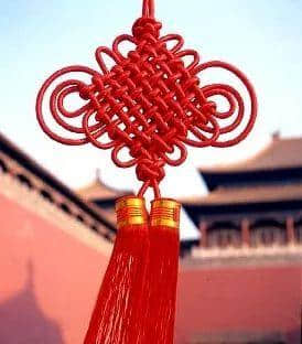 代表情谊的中国绳结：心似双丝网，中有千千结
