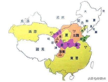 至夏朝以来，中国历史上的三次大分裂时期之南北朝时期（上）
