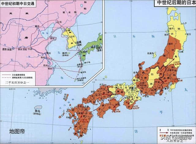 二战后日本控制的陆地缩减了多少？