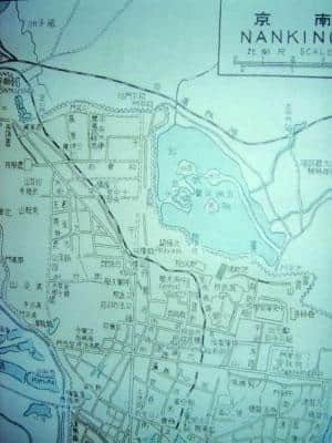 抗战时日军手中的中国地图，街道清晰可见，没有几十年侦查画不出