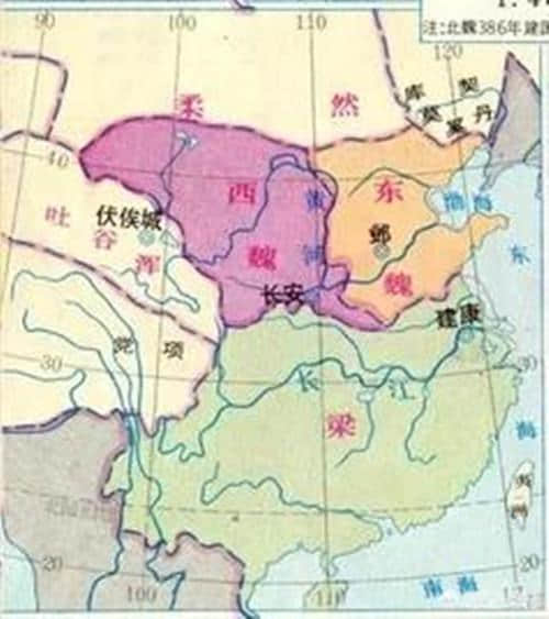 南北朝历史的简述，将你带出那个时代的中国密室。