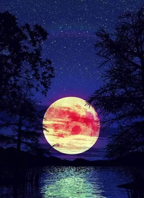 镜头下的中秋圆月：静谧至美！