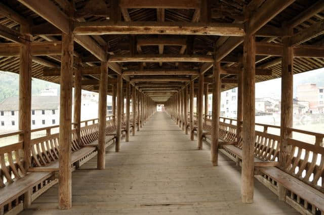 探索中国最长木拱廊桥——福建屏南万安桥（图）