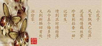 纳兰性德的一首《临江仙》，陈廷焯称为《饮水词》中的压卷之作
