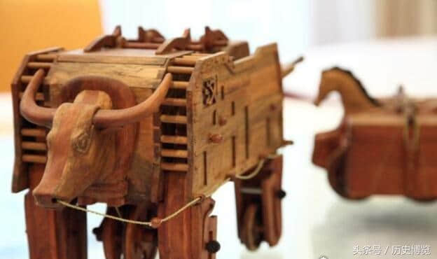 历史上诸葛亮发明的木牛流马，看懂现代机械原理图，你也可以做！