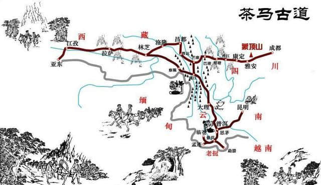 吐蕃王朝东方交通干线——南诏道上的盟与叛、川西路上的战于和