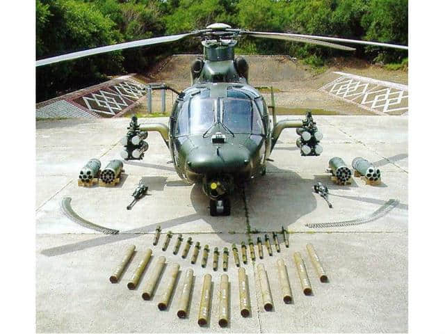 中国空军第一代国产<a href='https://www.edusy.net/tag/wuzhuangzhishengji_44079_1.html' target='_blank'>武装直升机</a>-直9武装直升机