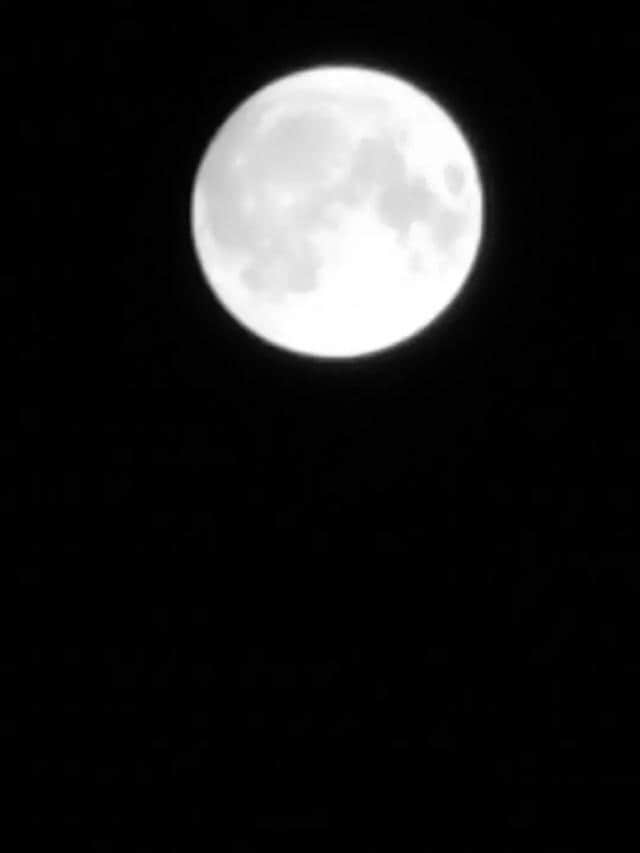 昨晚，你拍月亮了吗？皓月当空，网友实拍，多图来袭