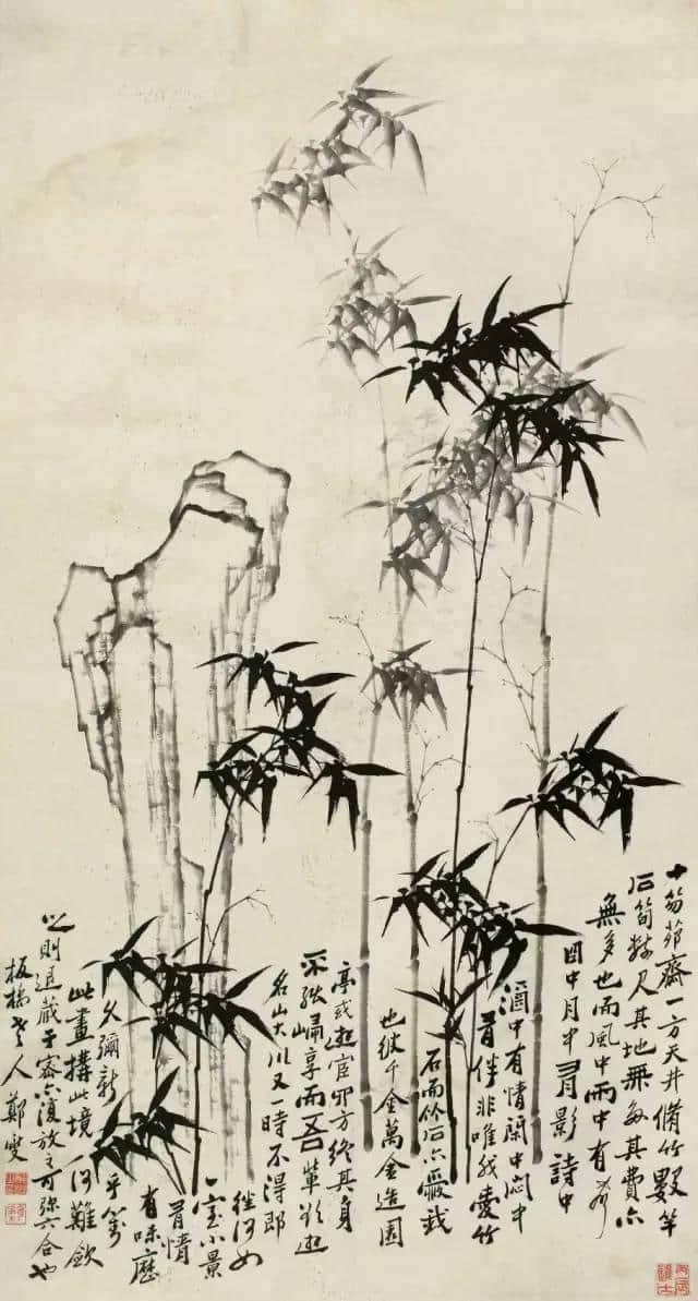 郑板桥：他画的竹，看这十幅就够了