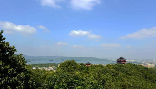杭州看西湖最佳景点，不用门票，可以看到西湖全景