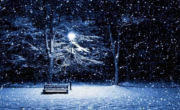 在最美的诗词里，遇见最美的雪景