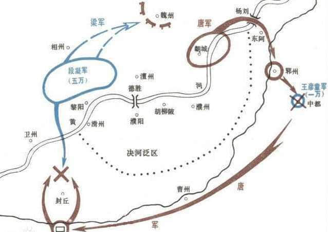 后唐奔袭斩首后梁，一场被亡国危机生生逼出来的灭国之战