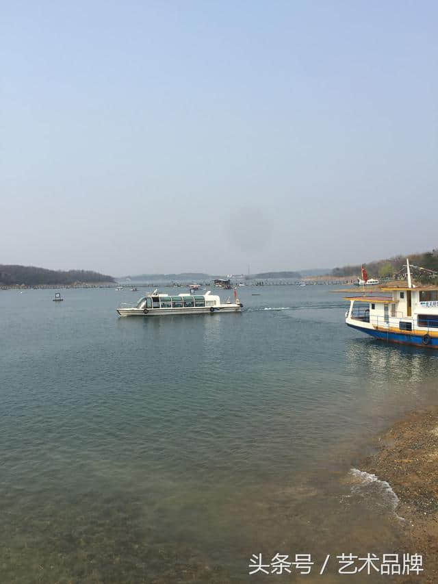 荆门漳河风景区游玩：河水很宽有点像大海，但可玩的东西不多！