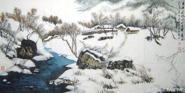美，好多地方都下大雪了，来看看这些描写雪的诗句与绘画吧