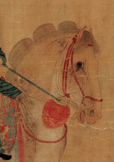 辽博亮宝：《虢国夫人游春图》只有公马没母马，原来是这个意思