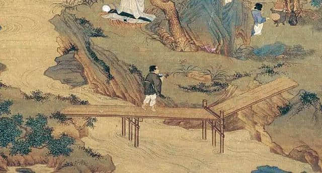 仇英《桃源仙境图》绘画主题研究「江南收藏书画艺术」