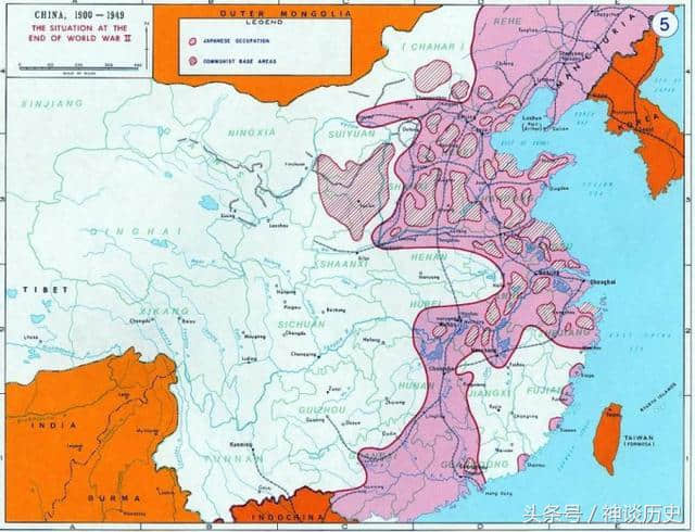国破山河在！抗战时期哪些省份全部被日本占领？