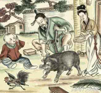 中国古代美德故事32——曾子杀猪