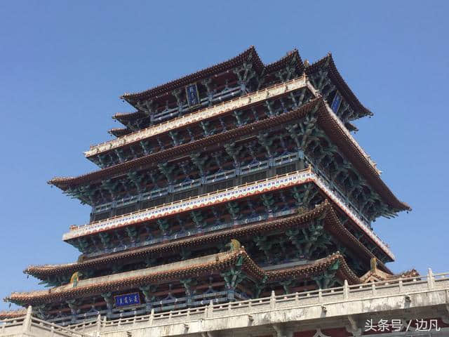 中国四大名楼、鹳雀楼！