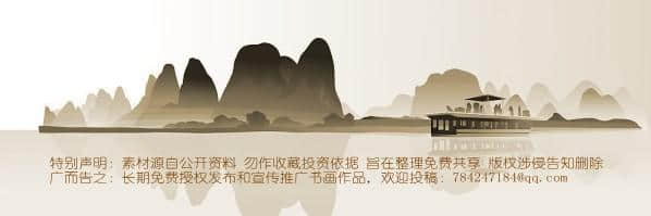齐白石28岁时画的《雪山行旅图》，这种画风确实是他的吗？