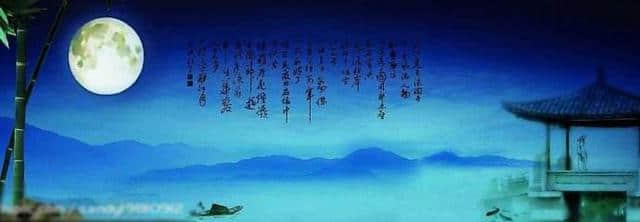中国写月亮最好的四首诗词，李白苏轼的很熟悉