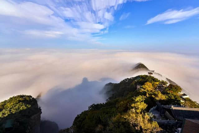 森林、清溪、负氧离子，王屋山带你避暑云海间，尽享夏日清凉