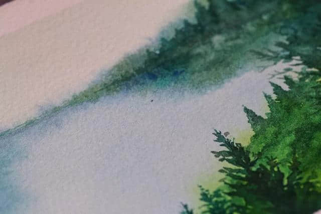 ■ 水彩体验课 | 绿树阴浓夏日长