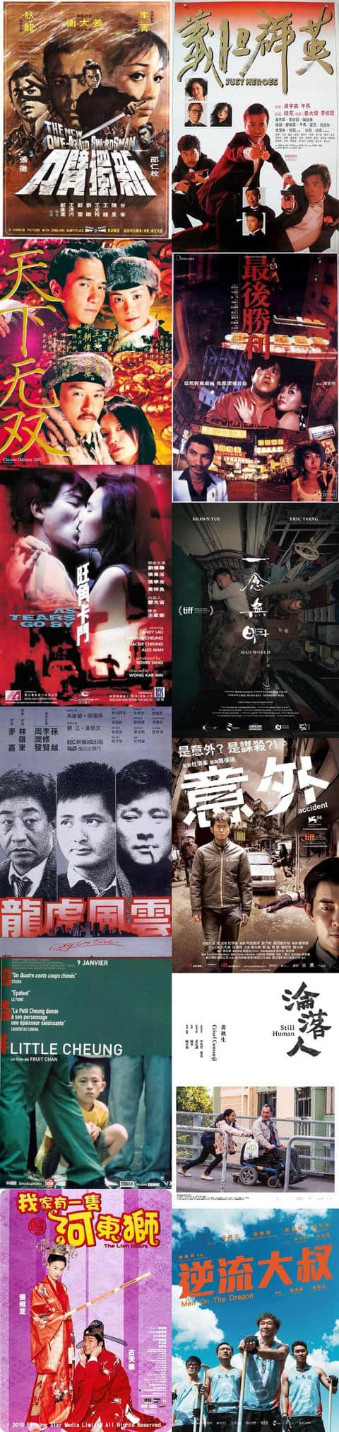 陈果监制《沦落人》开幕第八届香港影展