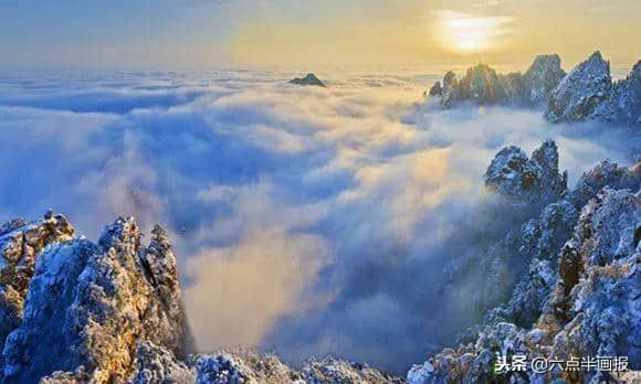 冬季，去黄山旅行，看童话般的玉宇琼楼、人间仙境