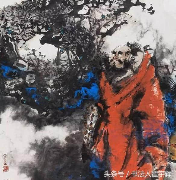 关山月“关门弟子”港星徐锦江绘画欣赏—进入抽象和意境之美！